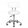 TABOURET COSMÉTIQUE POUR PÉDICURE A-007 BLANC