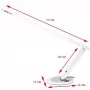 Slim led table lamp white