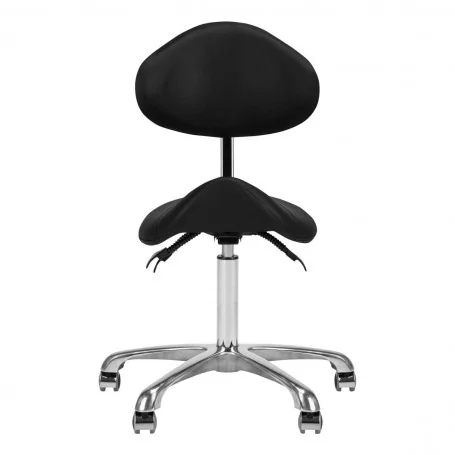 TABOURET COSMETIQUE OR AM-830 NOIR