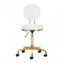 COSMETIC STOOL H5 WHITE GOLD