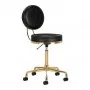 COSMETIC STOOL H5 GOLDEN BLACK