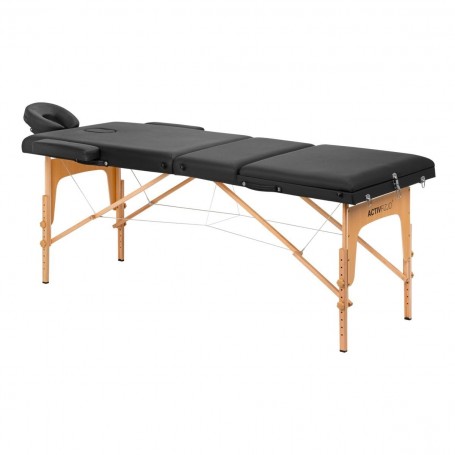 massage table wooden