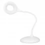 Anneau lampe LED serpent blanc