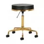 Tabouret cosmétique H4 or noir