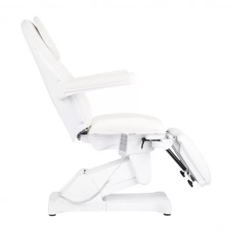 Poltrona estetica elettrica Sillon Basic pedi, 3 motori, bianco