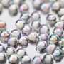 Nagu rotājumi rhinestones imitācija stikla mirdzoši 2 mm 100 gab Nr. 1