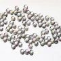 Negle dekoration rhinestones imiteret glas iriserende 2 mm 100 stk nr. 1