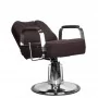 Fauteuil de coiffeur Gabbiano Rufo marron