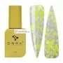 DNKa Top Sorbete (transparente con escamas amarillo neón), 12 ml