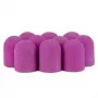 Pontas de pedicura 13 mm gradação 150 - 10 pcs Roxo