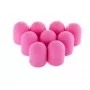 Punte per pedicure 13 mm gradazione 240 - 10 pezzi Rosa