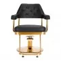 Gabbiano Fauteuil de barbier Grenade or noir