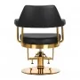 Hairdressing chair Gabbiano Granada gold black