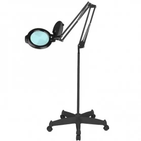 Elegante lampada da officina a led 801-tl con morsa reg. intensità e colore  della luce nera