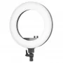 Circular lamp 18' 48W LED black + tripod