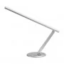 Candeeiro de mesa LED fino prateado All4light