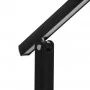 Candeeiro de mesa LED fino preto All4light