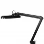 Luce da officina a LED Elegante 801-sz con morsa nera standard