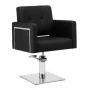 Gabbiano Bergamo black barber chair