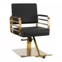 Gabbiano Avila gold and black hairdressing chair