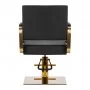 Gabbiano Avila gold and black hairdressing chair