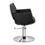 Fauteuil de coiffure Gabbiano Santiago noir