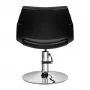 Fauteuil de coiffure Gabbiano Santiago noir