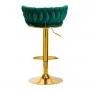 4Rico Bar Stool QS-B313a Green Velvet