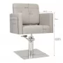 Gabbiano beige hairdressing chair Bergamo