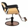 Barbershop chair Gabbiano Venice black