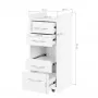 Armoire blanche Mini 969