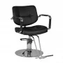 Barbershop chair Gabbiano Vigo black