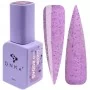 DNKa Gel Nail Lacquer 0045 (violeta claro com purpurinas), 12 ml