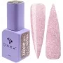 DNKa Vernis à ongles gel 0092 (rose pâle avec paillettes), 12 ml