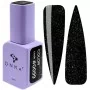 DNKa Gel Nail Lacquer 0099 (must glitteriga), 12 ml