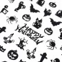 Dunne zelfklevende Halloween stickers MS-C304 zwart