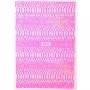 Self-adhesive stickers, shimmering, neon pink Snake Skin colors.