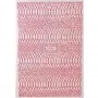 Self-adhesive stickers, shimmering snakeskin pink color.