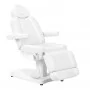 Sillón de estética eléctrico Azzurro 803D 3 motores en blanco