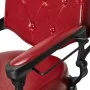 Gabbiano President red barber's chair