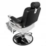 Gabbiano Royal hairdresser's chair, black