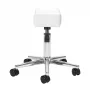 Sillon Bell mobile pedicure footrest, white