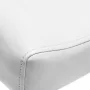 Apoio para pés de pedicura móvel Sillon Bell, branco