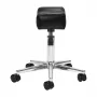 Sillon Bell mobile pedicure footrest, black