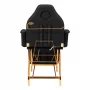 SILLON 211 gold pro косметическое кресло, черное