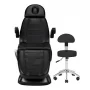 SILLON Lux 273b elektrischer Kosmetikstuhl + Hocker 304, schwarz