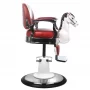 Fauteuil de coiffure pour enfants Gabbiano, cheval de couleur bordeaux