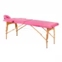 Klappbare Massageliege Komfort Activ Fizjo, 2 Segmente, rosa