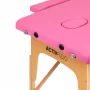 Komfort Activ Fizjo folding massage table, 2 segments, pink