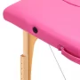 Klappbare Massageliege Komfort Activ Fizjo, 2 Segmente, rosa